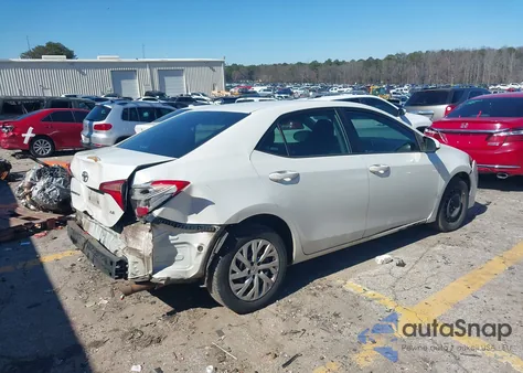 2018 Toyota Corolla Le from USA, damaged, VIN 5YFBURHEXJP747579